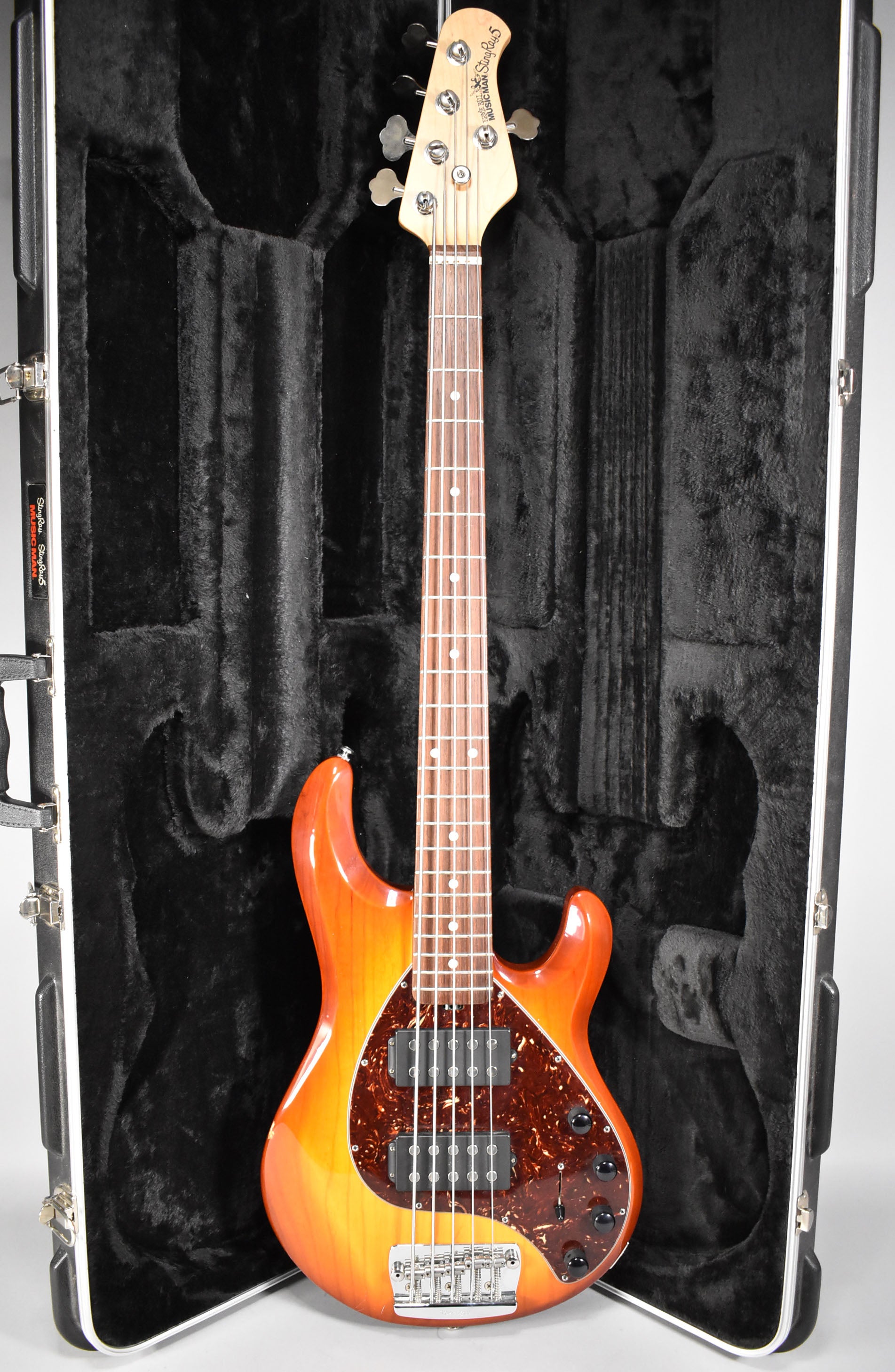 ベース MUSICMAN STINGRAY 2006 limited edition 2006 Ernie Ball Music Man StingRay Special 5 HH | Honey Sunburst