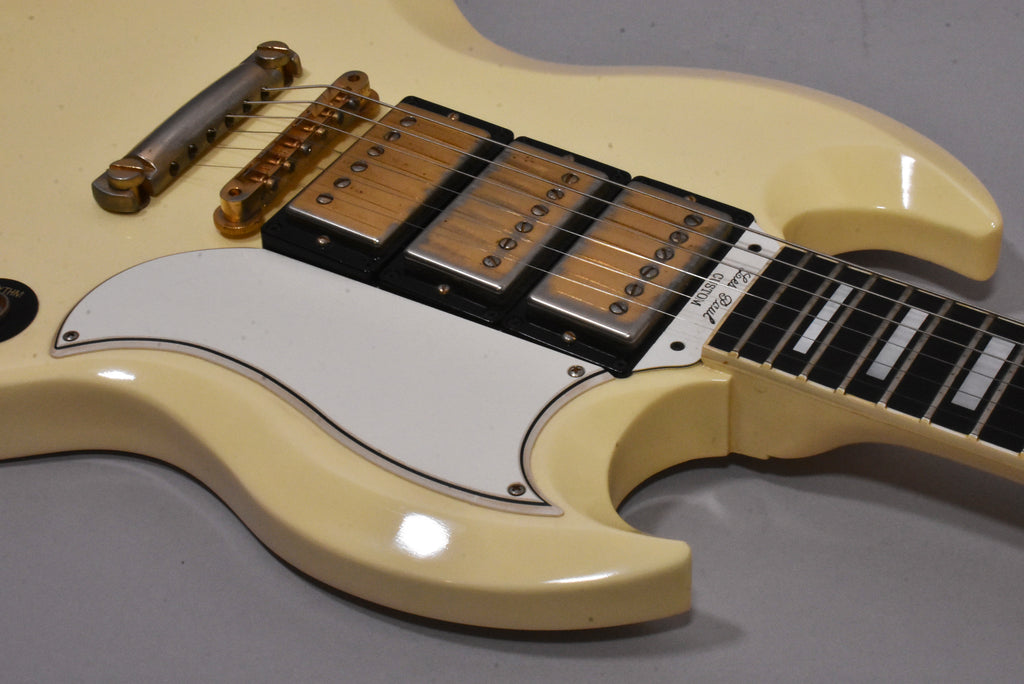 2006 Gibson Custom Shop '61 SG Les Paul Custom Historic Reissue Alpine White VOS w/OHSC