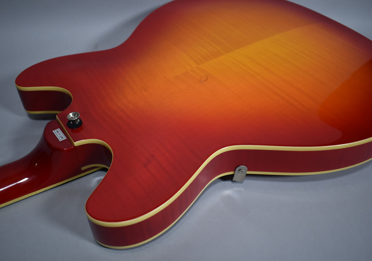 2006 Hagstrom Viking Deluxe Cherry Sunburst w/OHSC