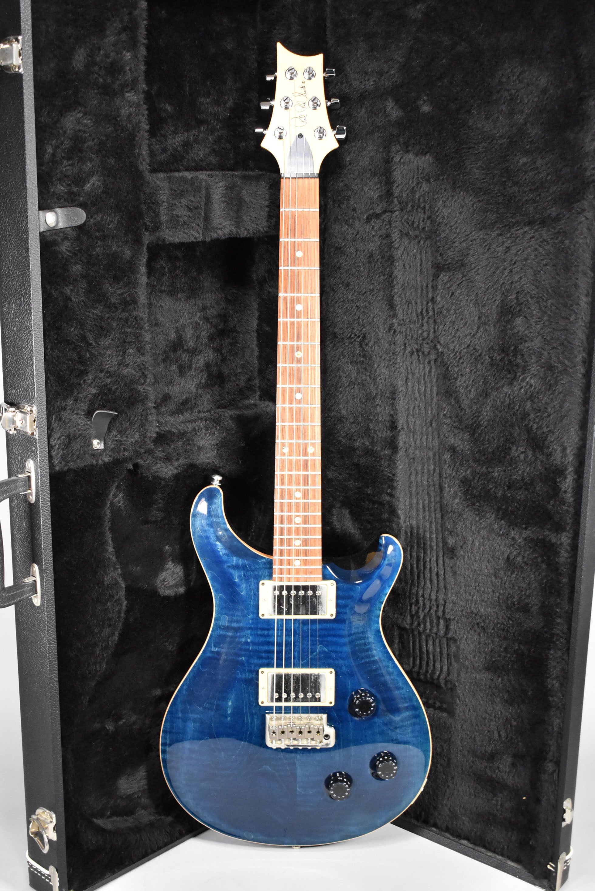 2006 PRS CE-22 Flame Maple Top Whale Blue w/OHSC – Imperial