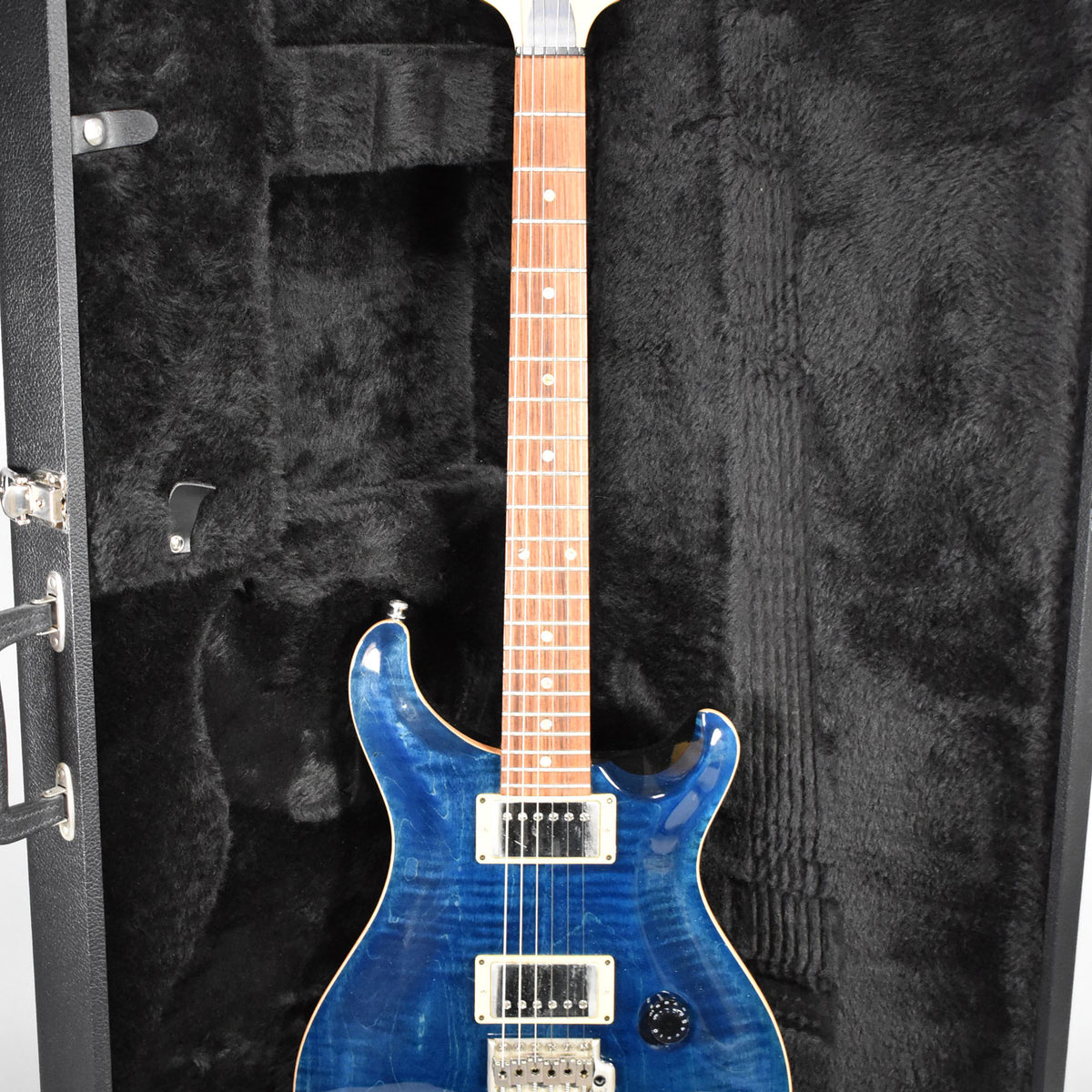 2006 PRS CE-22 Flame Maple Top Whale Blue w/OHSC – Imperial