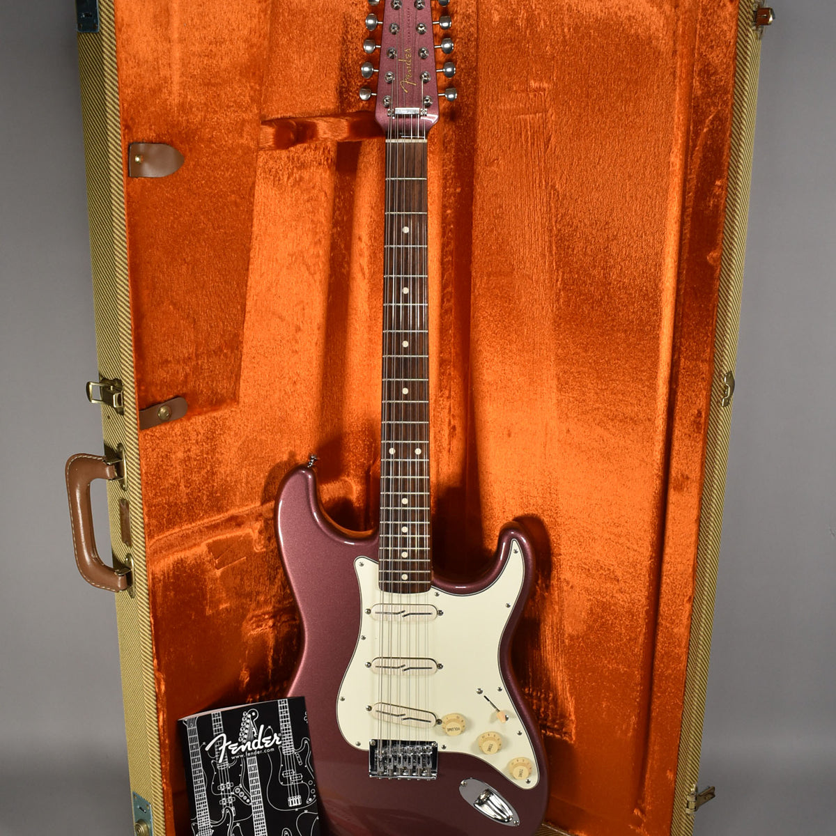 ギター Fender made in japan stratocaster xii 2007 Fender Japan Stratocaster XII 12-String Burgundy Mist