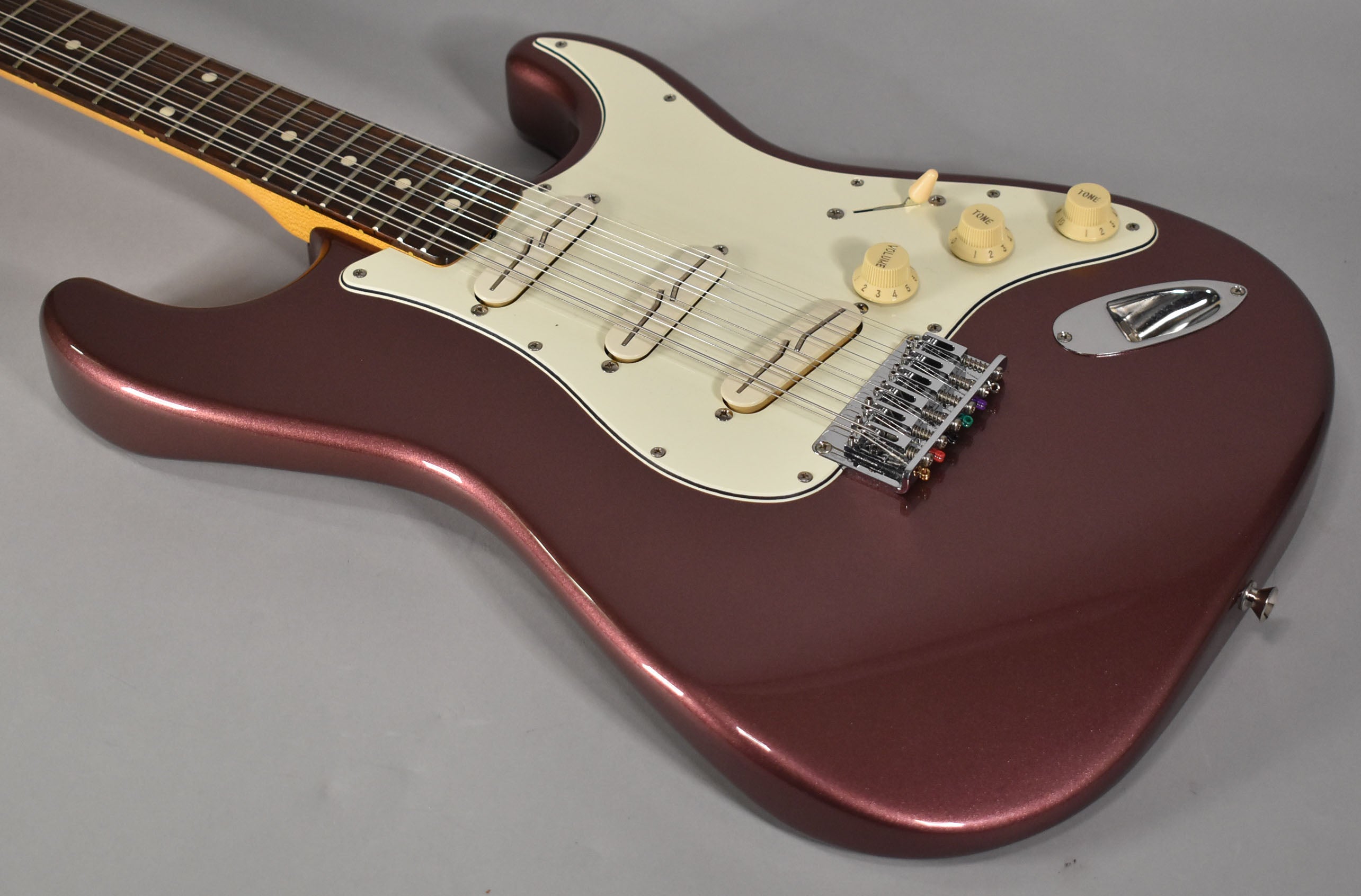 2007 Fender Japan Stratocaster XII 12-String Burgundy Mist