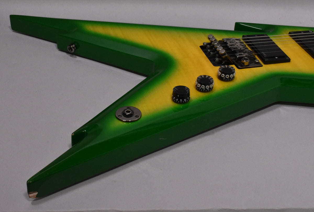 2007 Dean Dimebag Razorback 255 Dime Slime w/OHSC