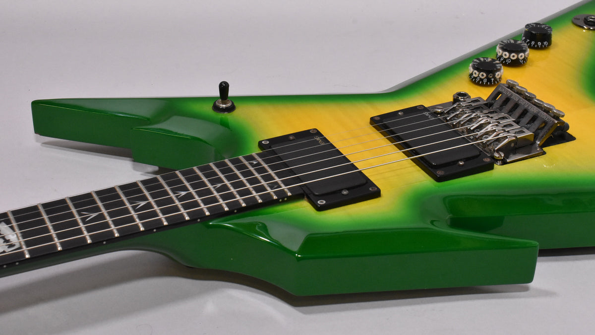 2007 Dean Dimebag Razorback 255 Dime Slime w/OHSC