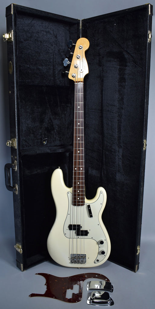 2007 Fender American Vintage '62 Precision Bass In Olympic White w/HSC