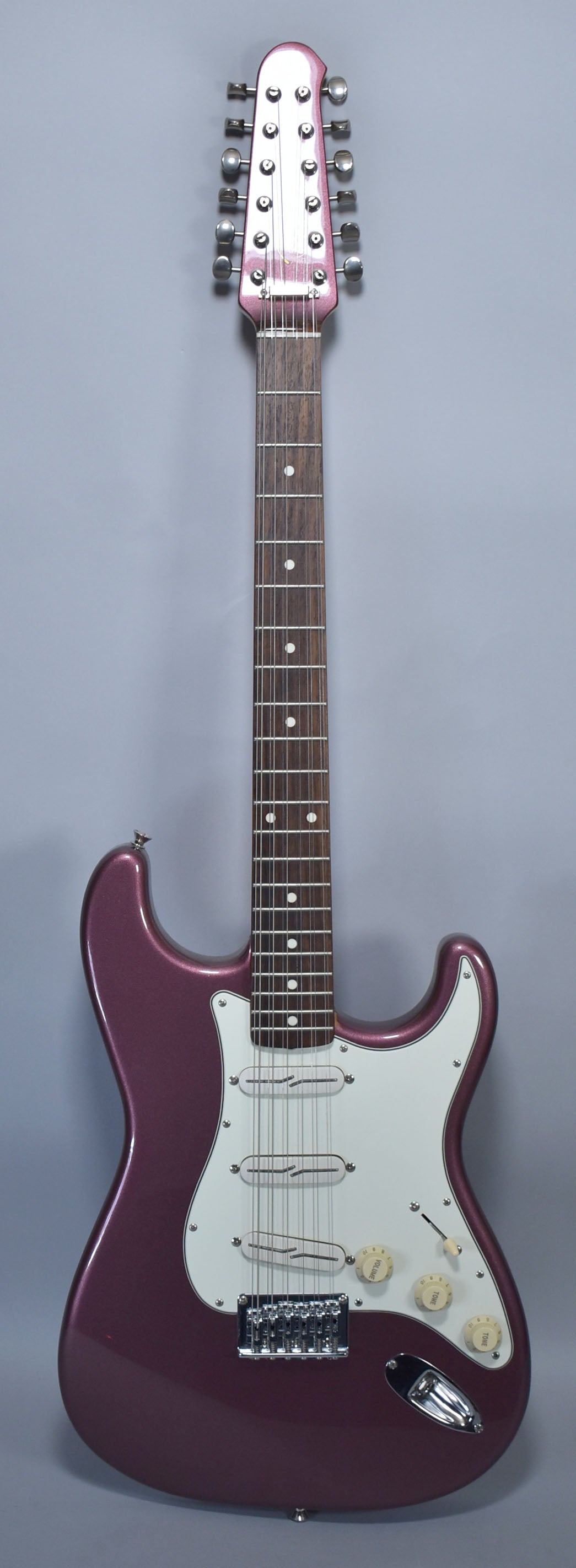 2007 Fender Japan Stratocaster XII 12-String Burgundy Mist