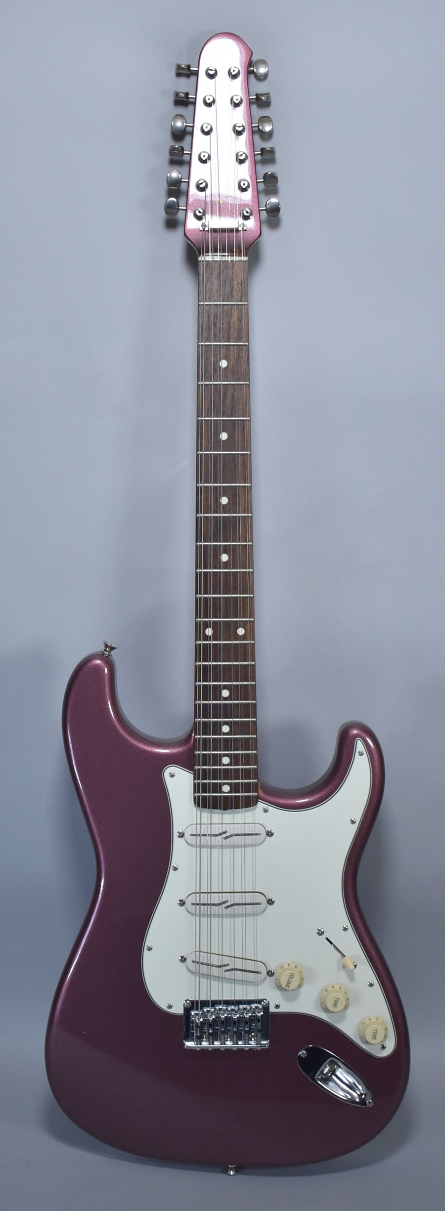 2007 Fender Japan Stratocaster XII 12-String Burgundy Mist Metallic CIJ w/HSC