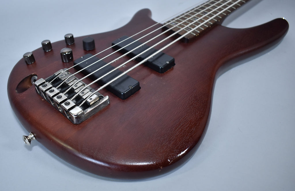2007 Ibanez Soundgear SR505L Lefty Bass Brown Mahogany w/Gig Bag