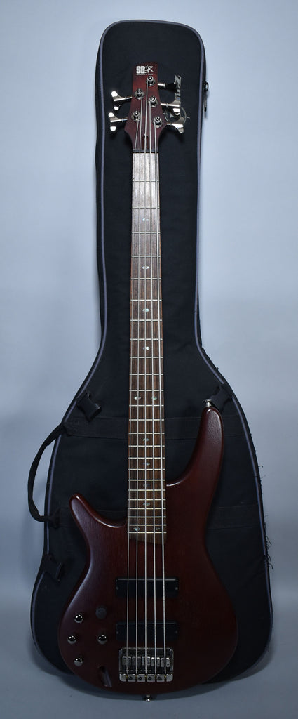 2007 Ibanez Soundgear SR505L Lefty Bass Brown Mahogany w/Gig Bag