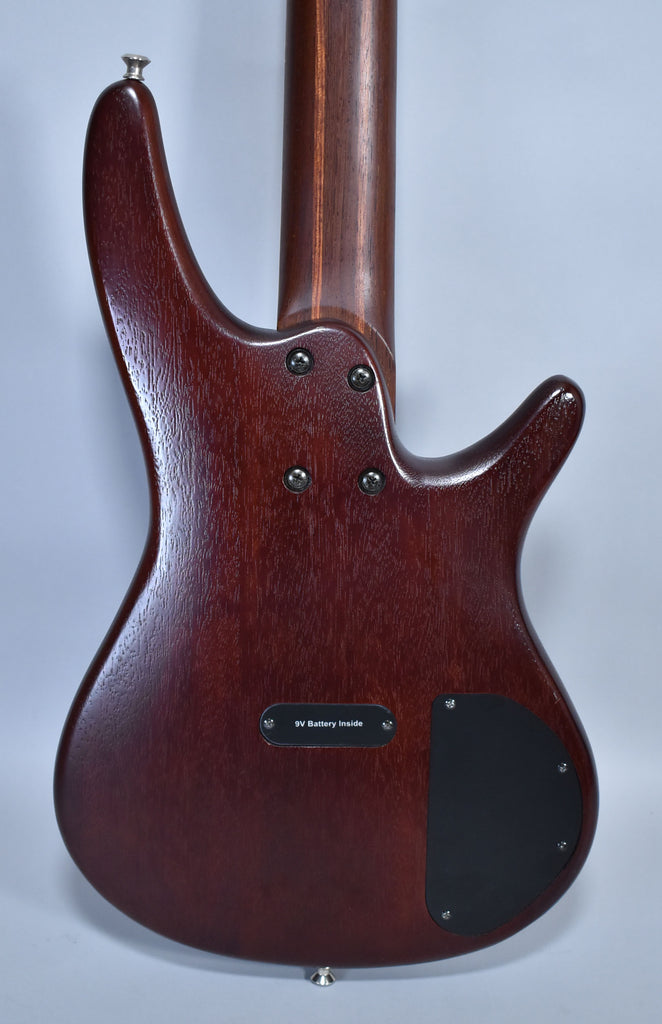 2007 Ibanez Soundgear SR505L Lefty Bass Brown Mahogany w/Gig Bag