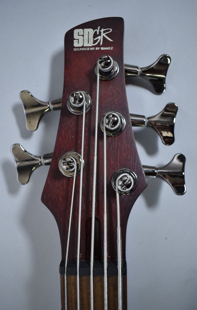 2007 Ibanez Soundgear SR505L Lefty Bass Brown Mahogany w/Gig Bag