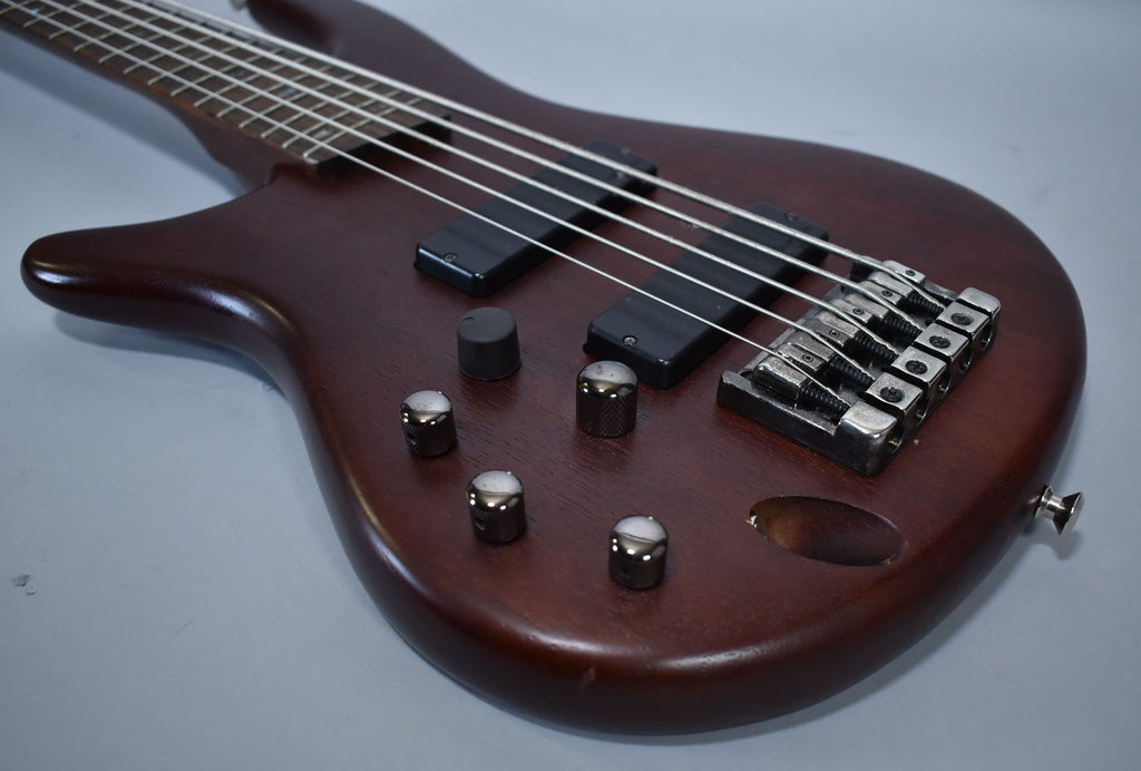 2007 Ibanez Soundgear SR505L Lefty Bass Brown Mahogany w/Gig Bag