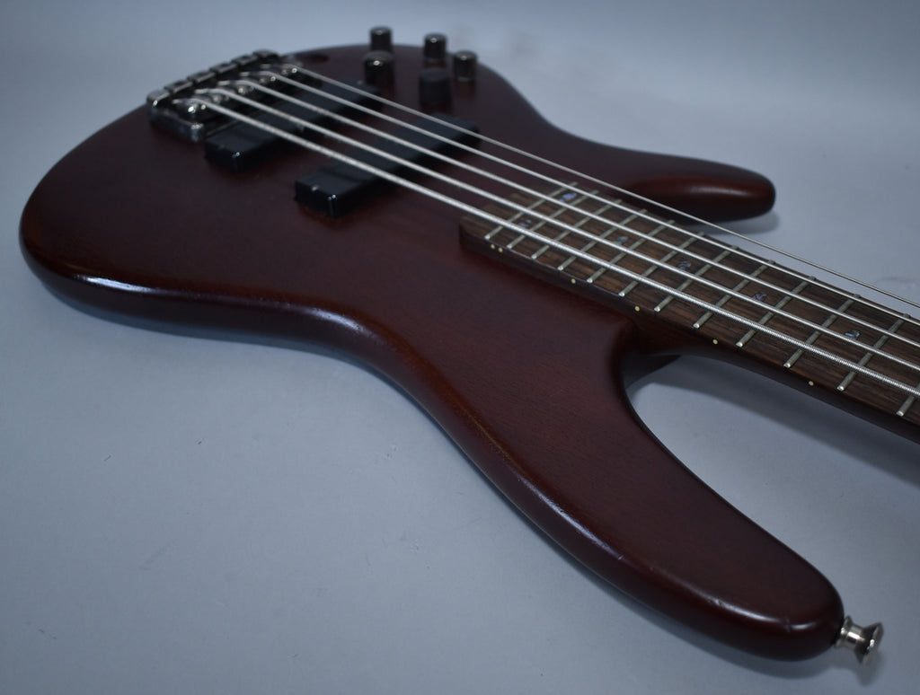 2007 Ibanez Soundgear SR505L Lefty Bass Brown Mahogany w/Gig Bag