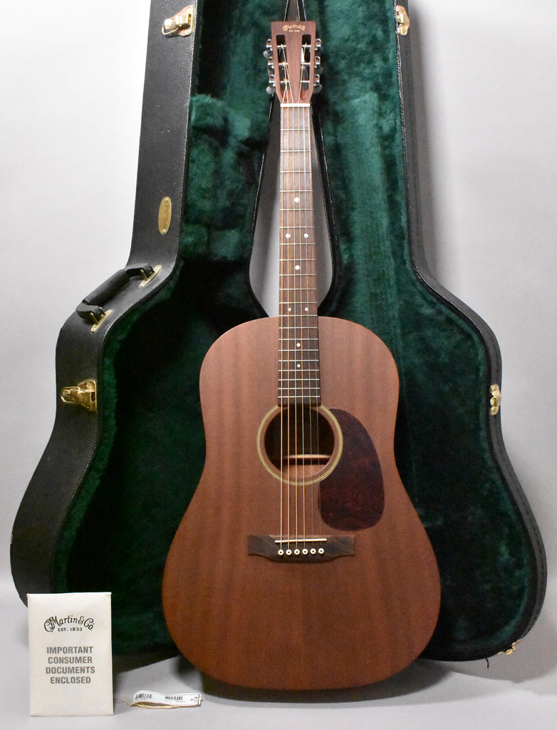 2007 Martin D-15S Dreadnought Acoustic Natural Mahogany 12-Fret w/OHSC