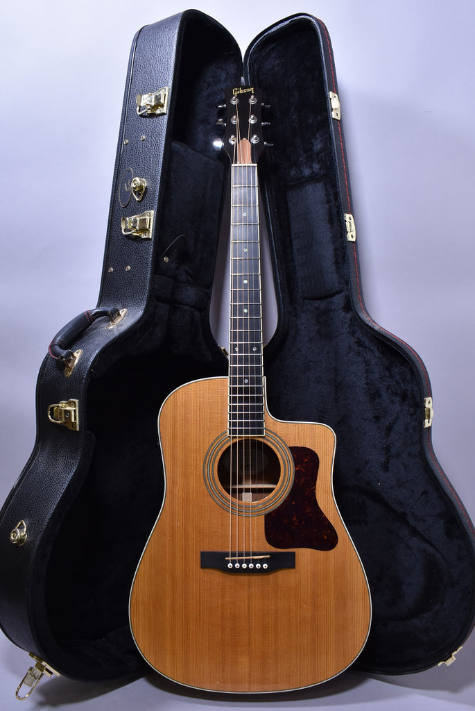 2008 Gibson Songmaker DSM-CE Dreadnought Acoustic Electric Natural