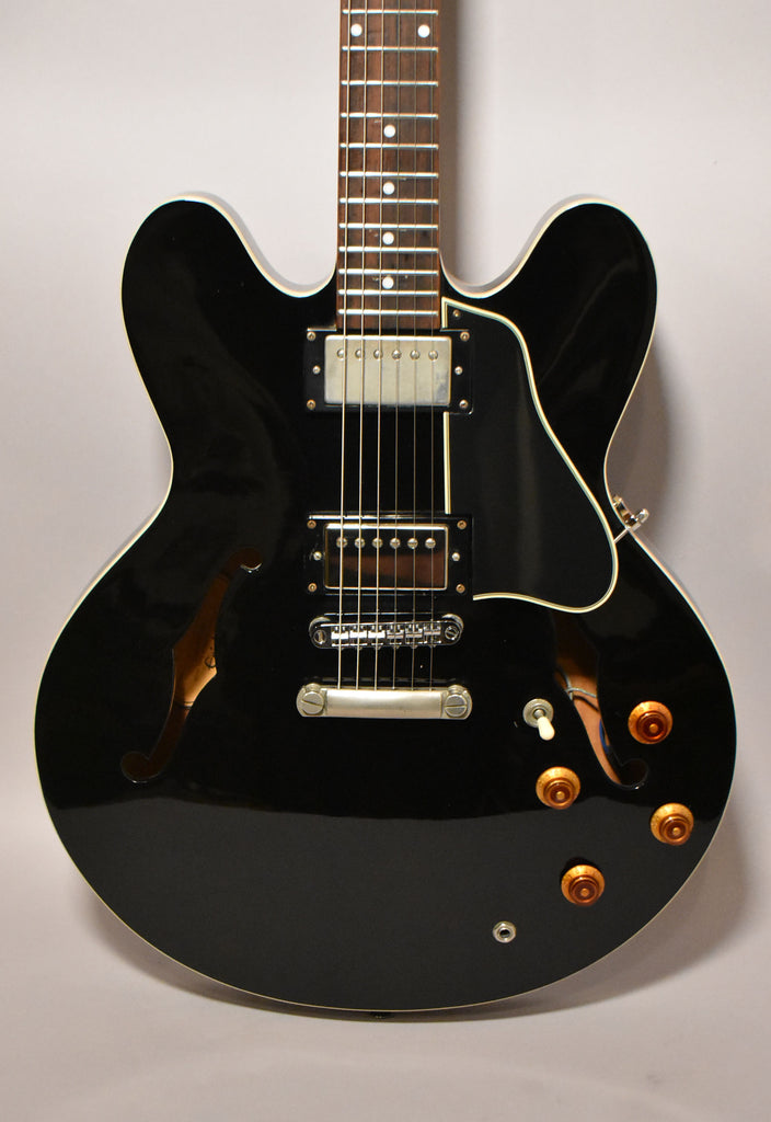 2009 Epiphone ES-335 Dot Reissue Ebony Black – Imperial Vintage