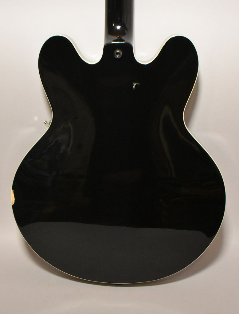 Epiphone DOT BP ES-335タイプ ブラックパール 限定品 Open Box Epiphone Limited Edition Dot Black Royale Electric Guitar