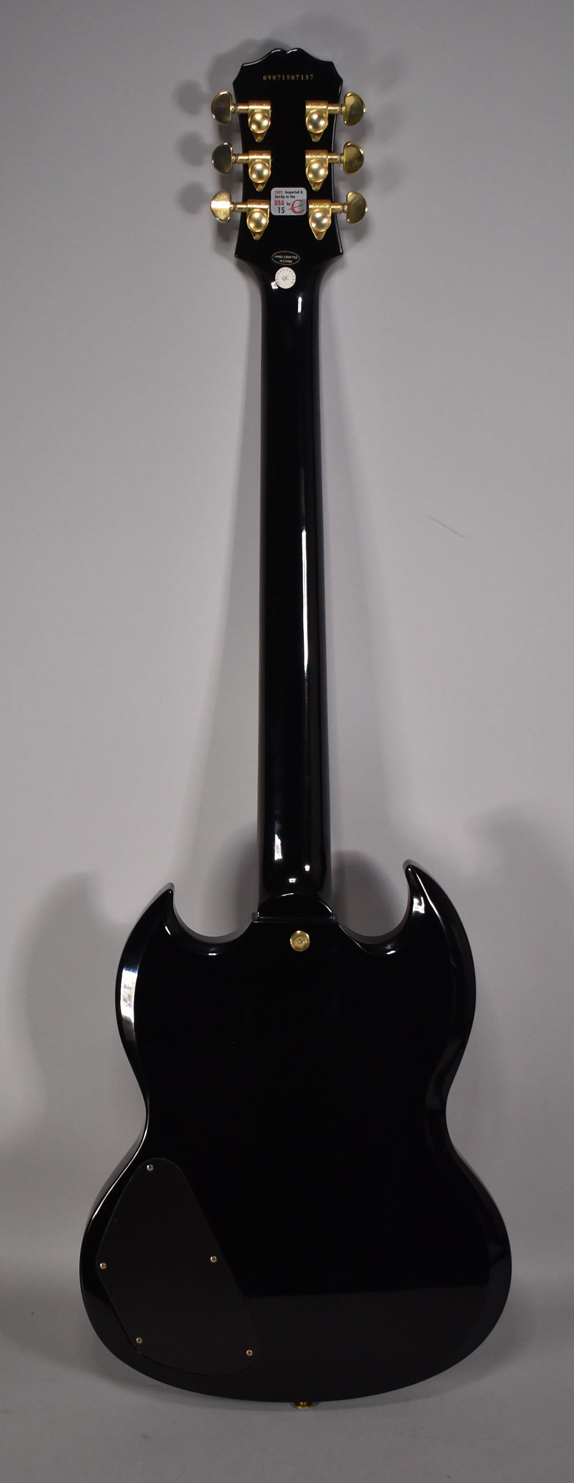 2009 Epiphone '65 Maestro Deluxe SG G-400 Ebony Solidbody