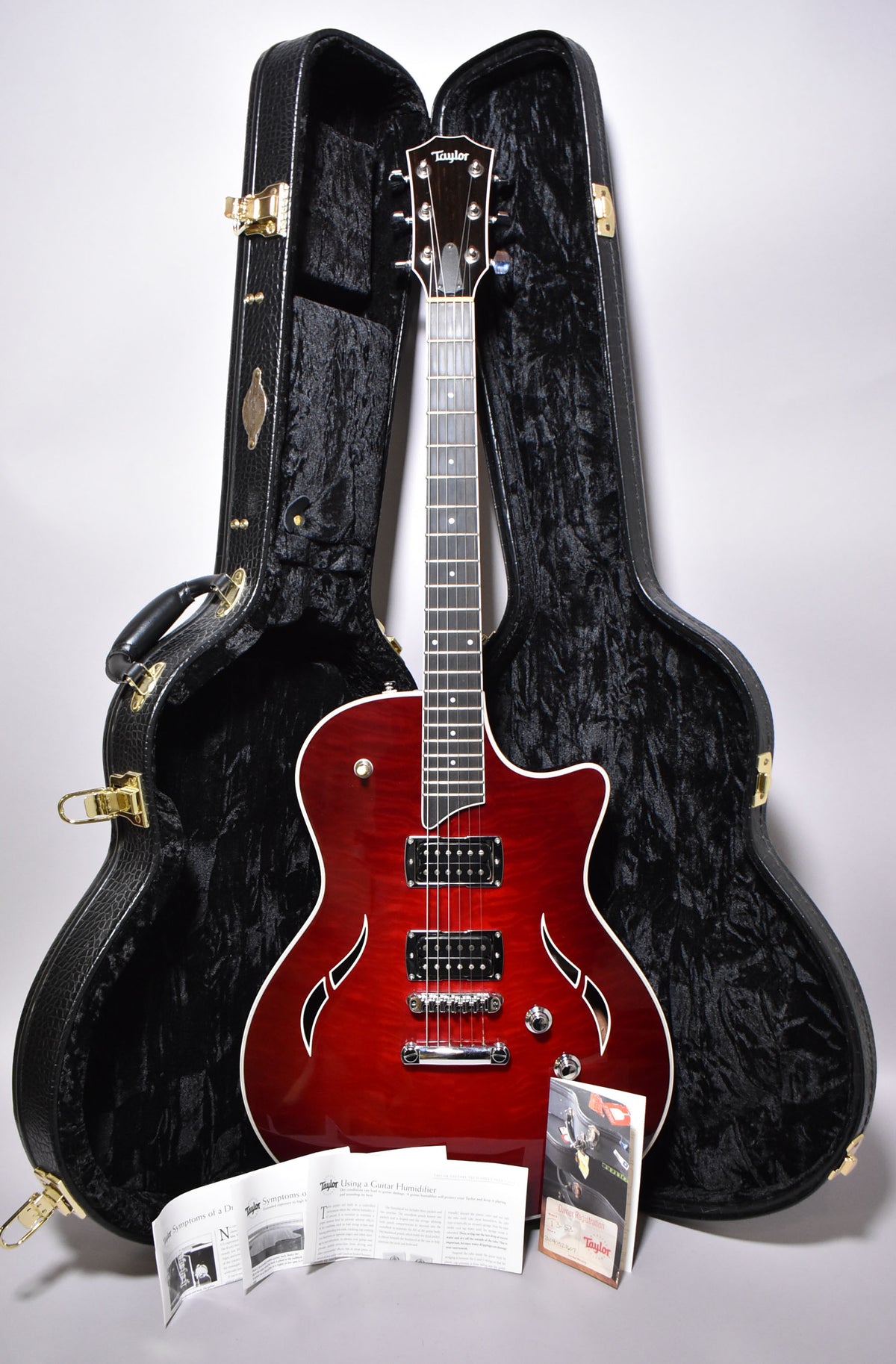 2009 Taylor T3 Semi-Hollowbody Ruby Red Burst w/OHSC – Imperial 2009 Taylor T3 Semi-Hollowbody Ruby Red Burst w/OHSC – Imperial