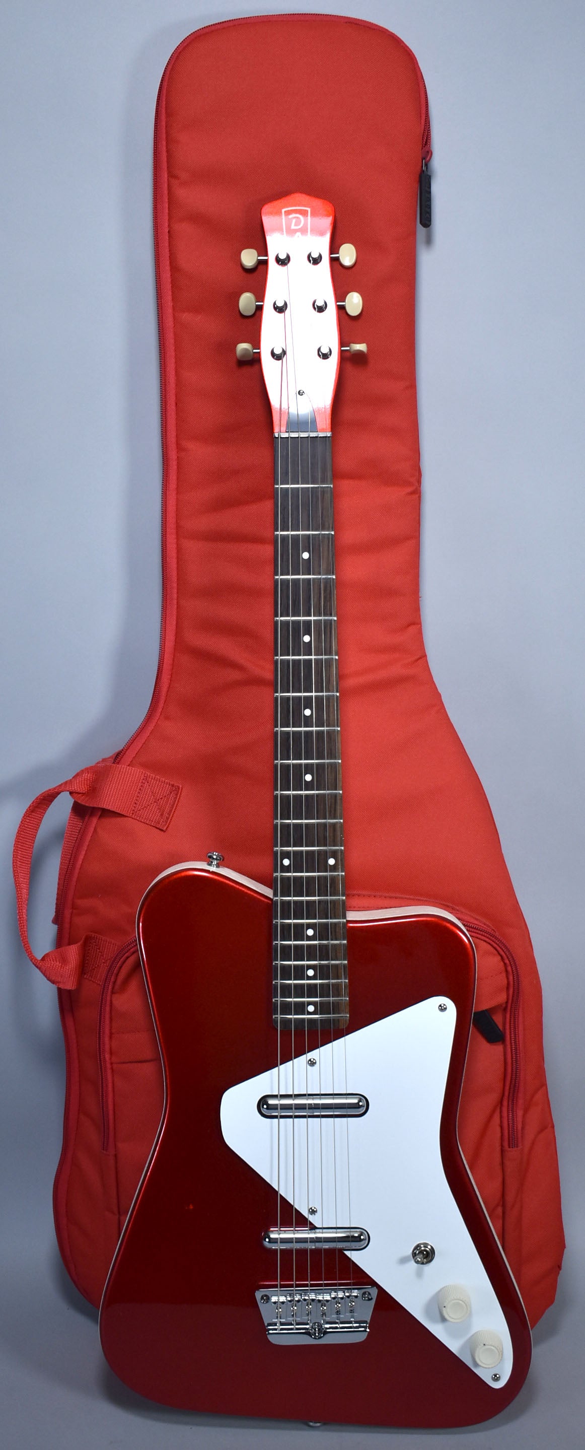 2010's Danelectro Dano Pro Reissue Metallic Red w/Gig Bag