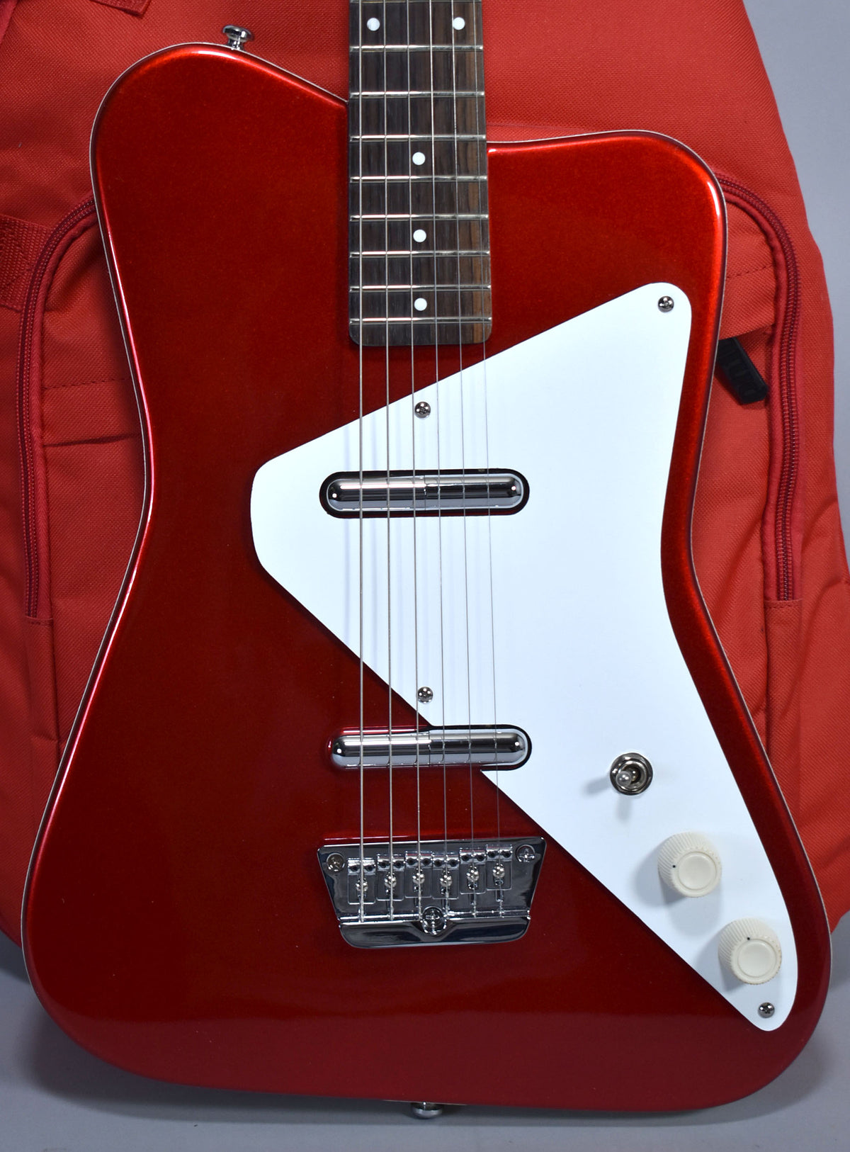 2010's Danelectro Dano Pro Reissue Metallic Red w/Gig Bag