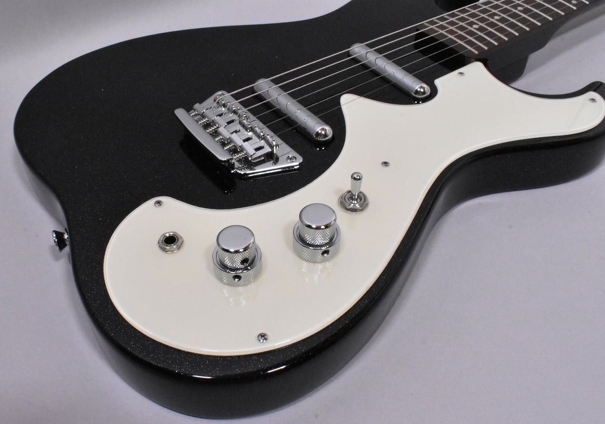 2010s Silvertone 1449 Reissue Black Silver Flake w/Gig Bag