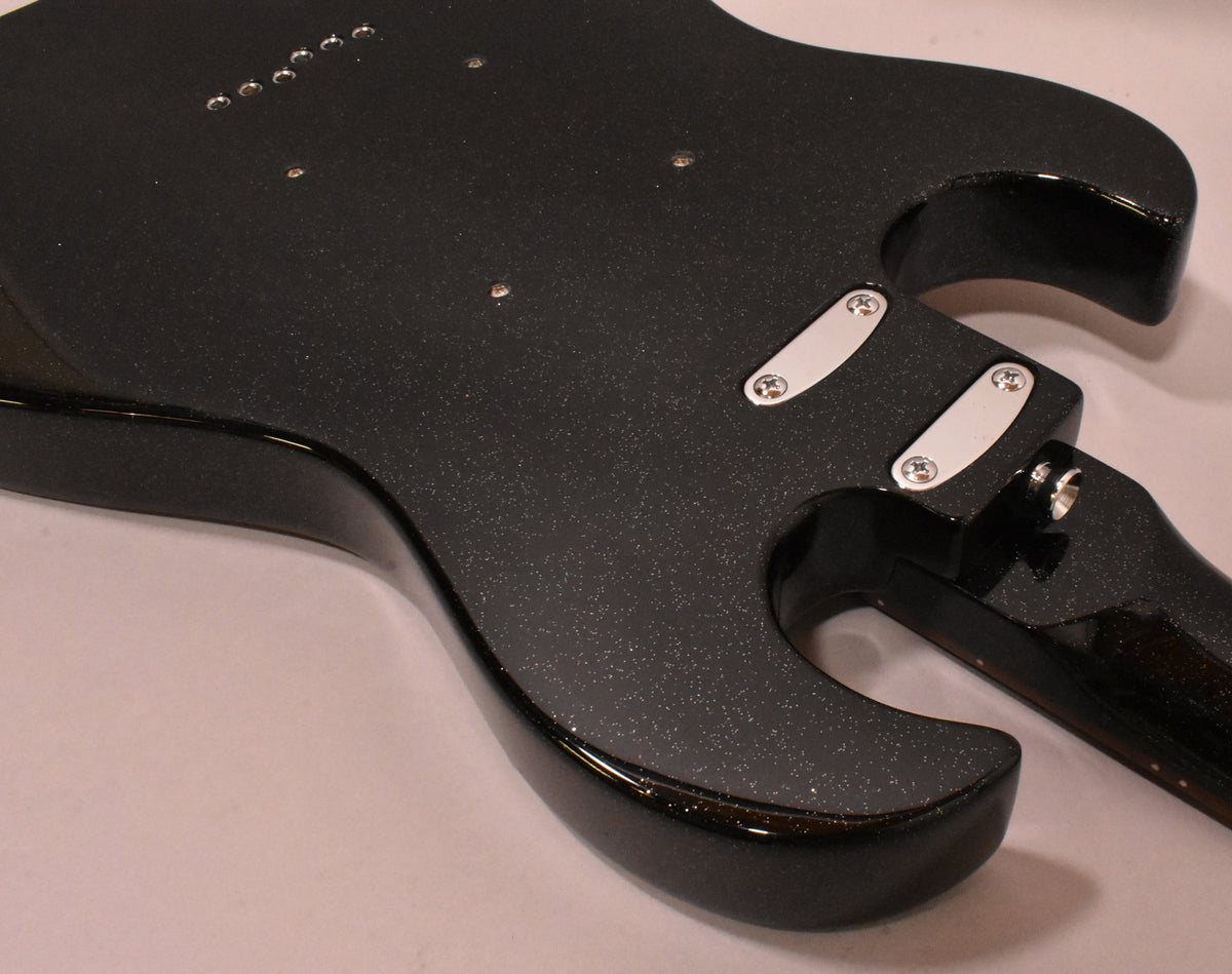 2010s Silvertone 1449 Reissue Black Silver Flake w/Gig Bag