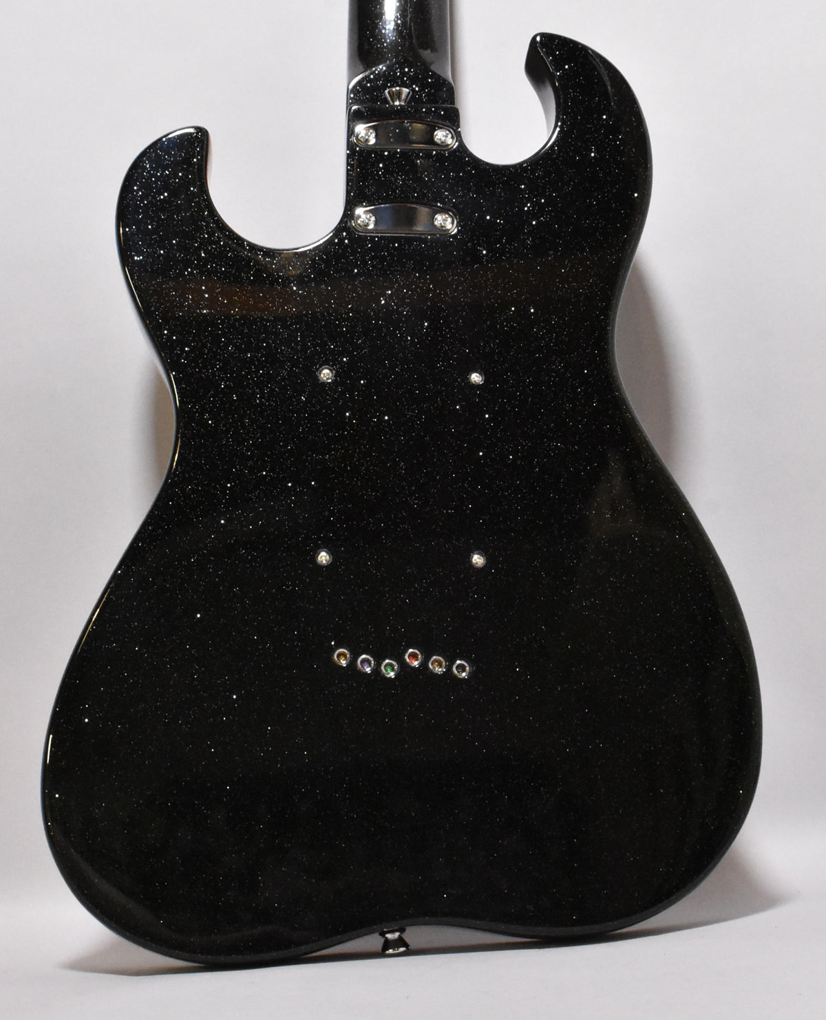 2010s Silvertone 1449 Reissue Black Silver Flake w/Gig Bag