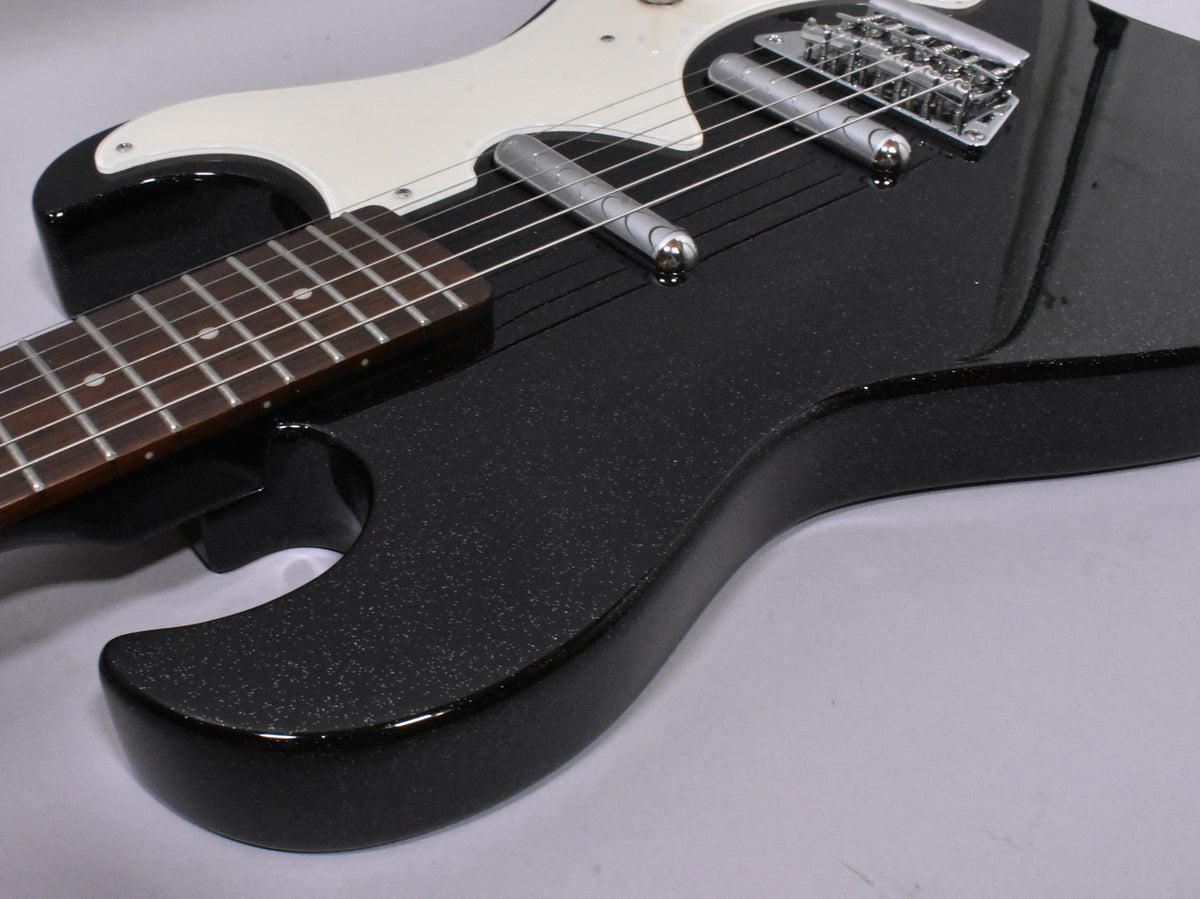 2010s Silvertone 1449 Reissue Black Silver Flake w/Gig Bag