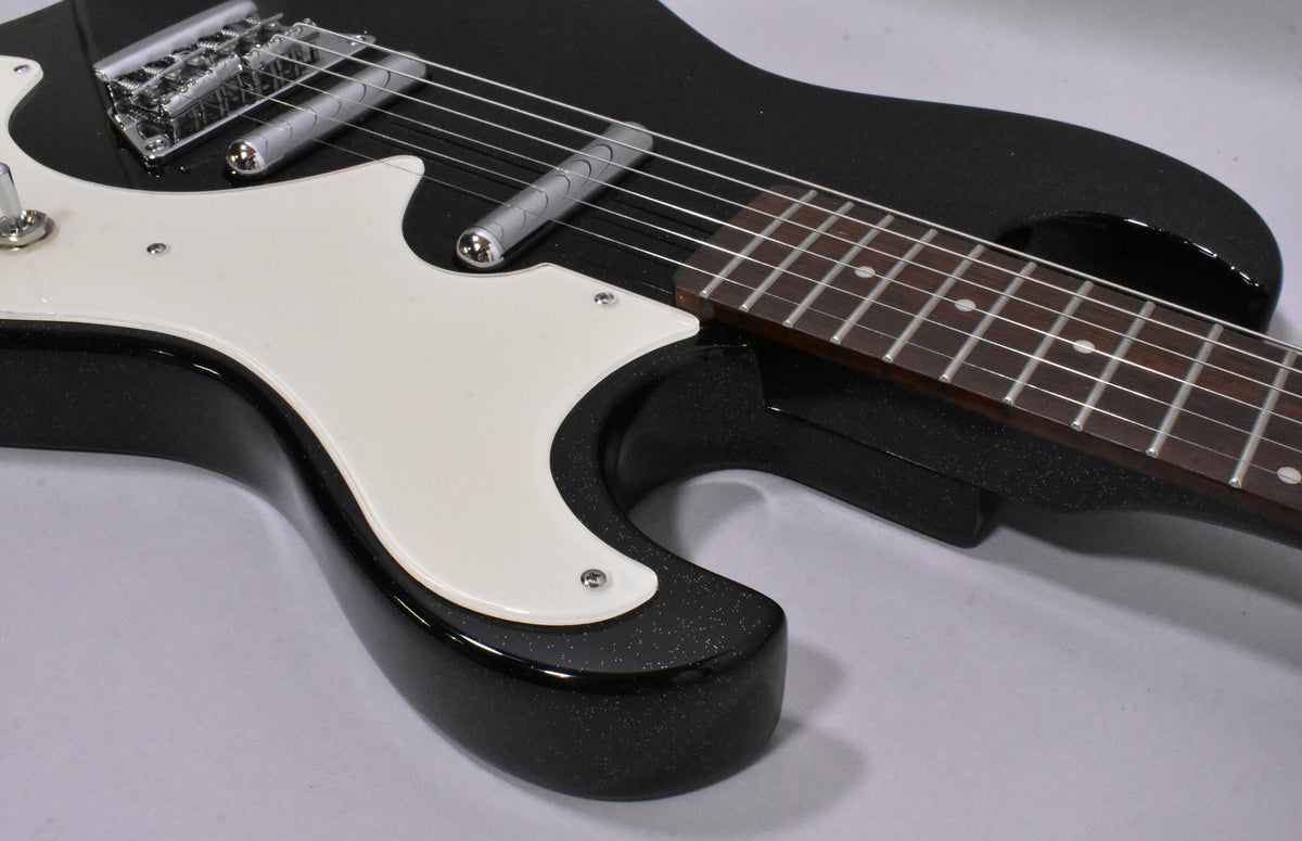 2010s Silvertone 1449 Reissue Black Silver Flake w/Gig Bag