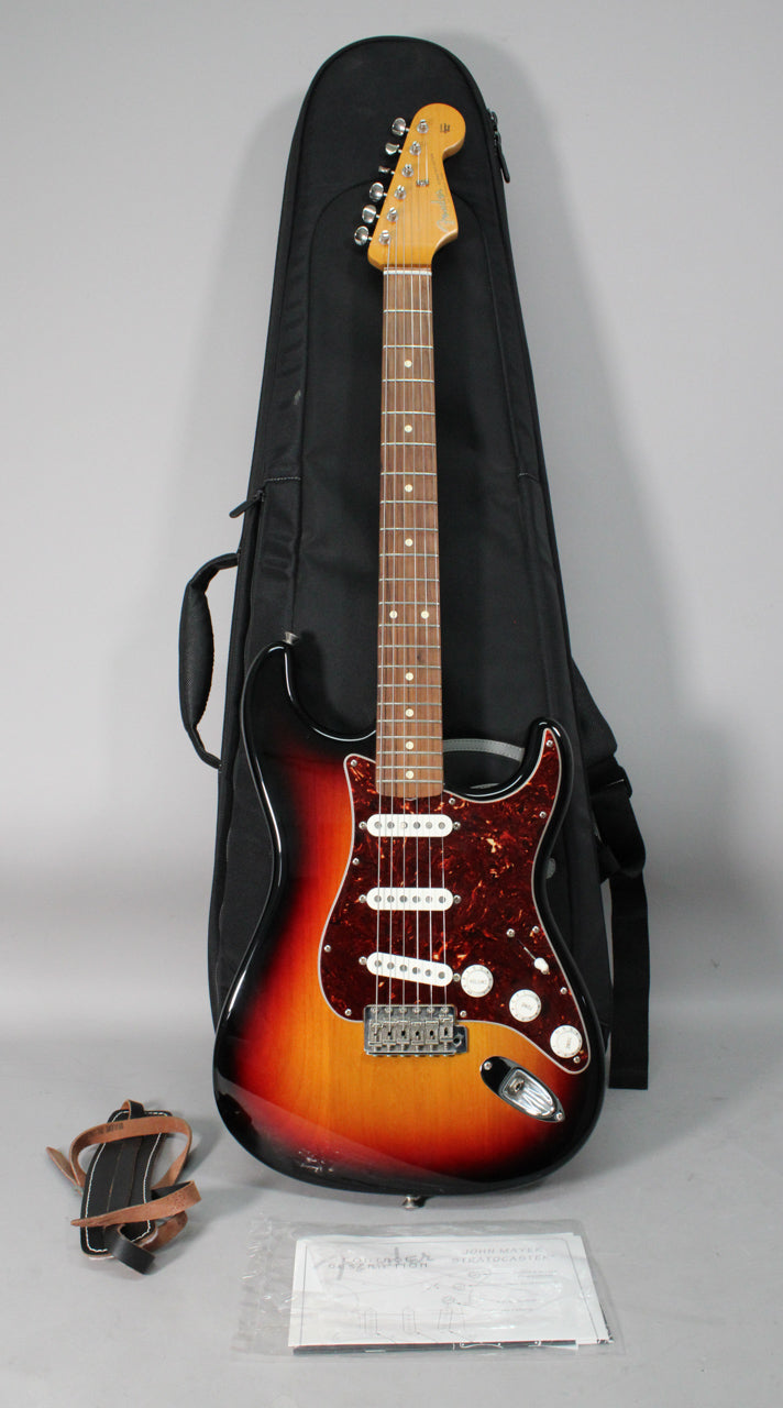 2011 Fender John Mayer Signature Stratocaster Sunburst w/Gig Bag