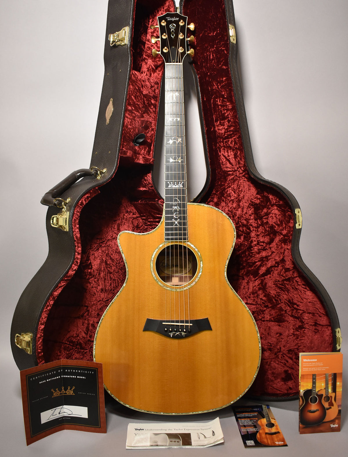 2011 Taylor 914ce DMSM-L Dave Matthews Signature Acoustic Natural