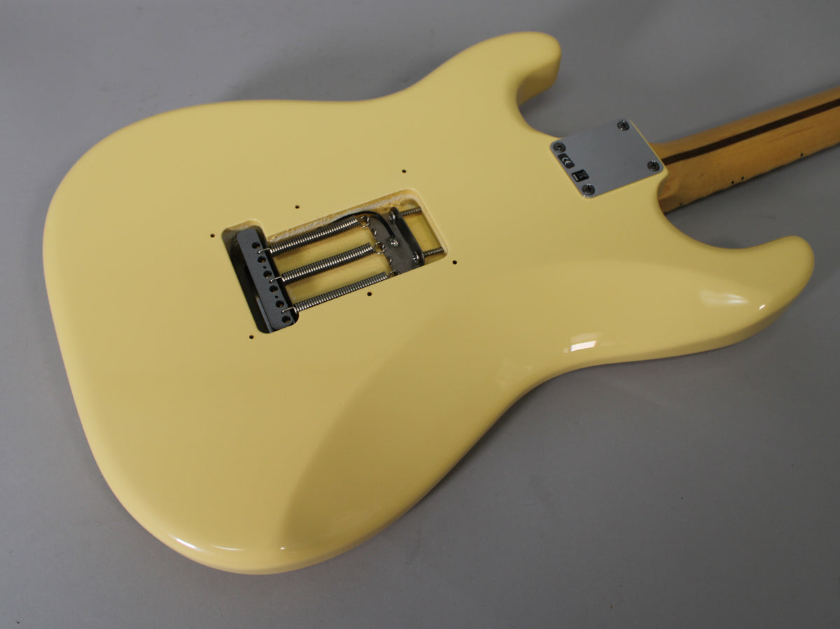 2012 Fender Yngwie Malmsteen Signature Stratocaster Vintage White Scalloped Frets w/OHSC