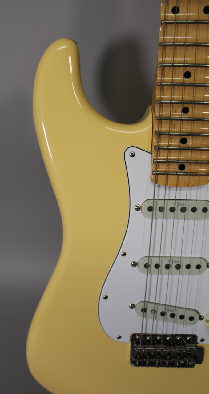 2012 Fender Yngwie Malmsteen Signature Stratocaster Vintage White Scalloped Frets w/OHSC