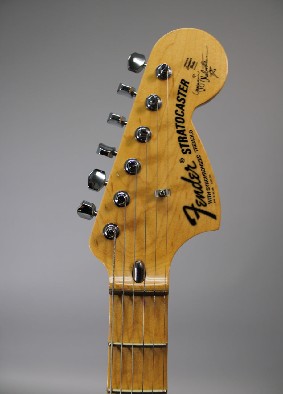 2012 Fender Yngwie Malmsteen Signature Stratocaster Vintage White Scalloped Frets w/OHSC