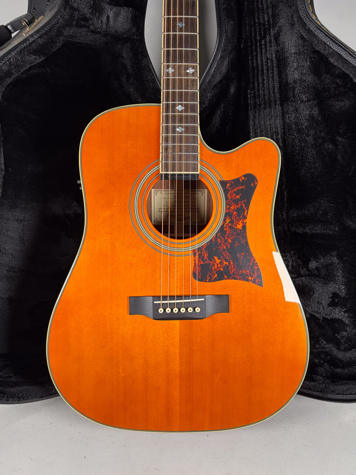 2012 Epiphone Masterbuilt DR-500MCE/NA Acoustic Electric Guitar w/HSC