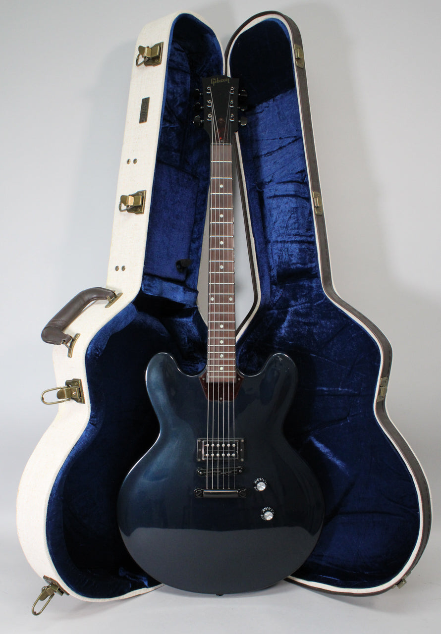 2013 Gibson Memphis Studio 335 Midnight Blue w/HSC