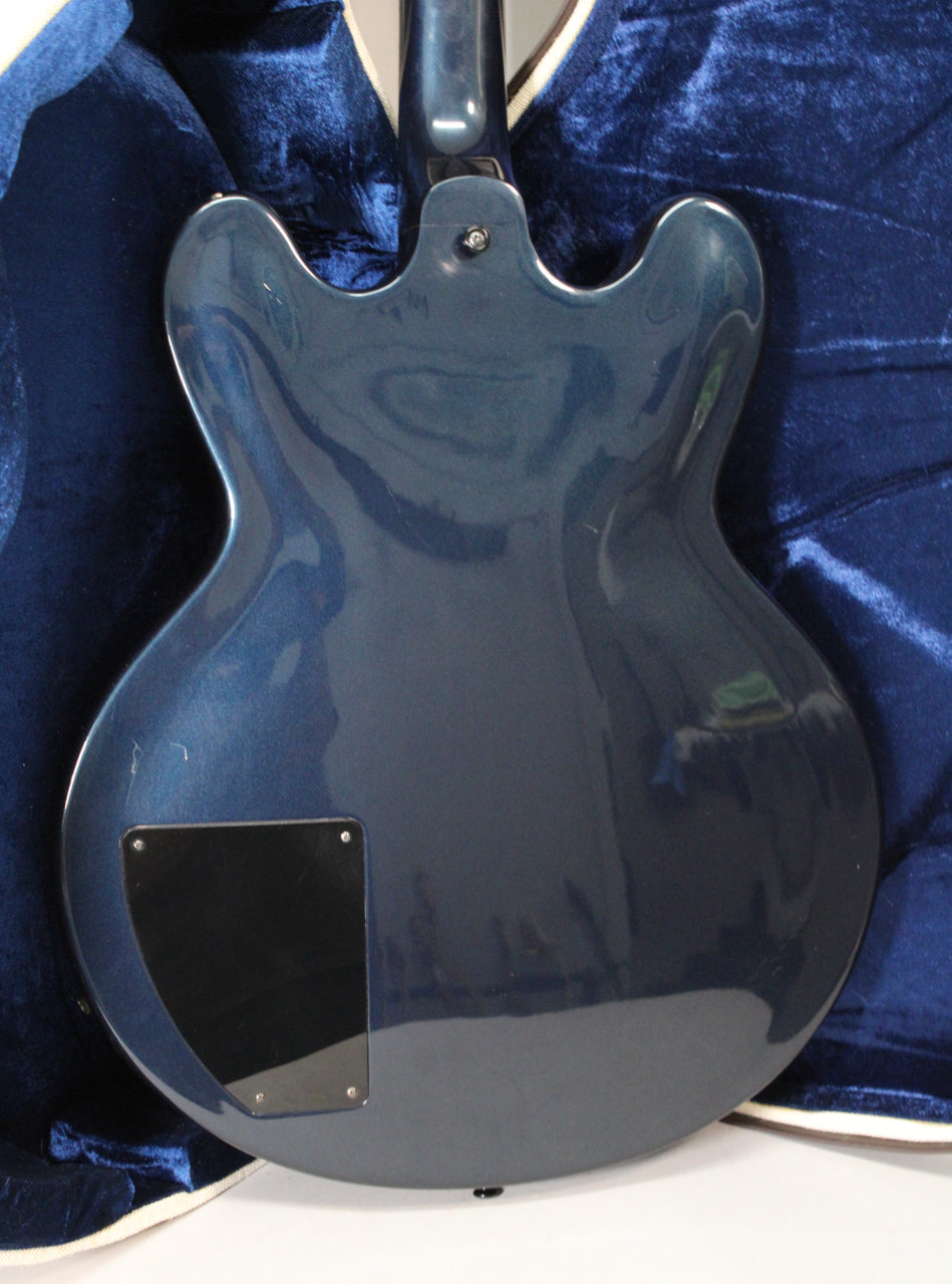 2013 Gibson Memphis Studio 335 Midnight Blue w/HSC
