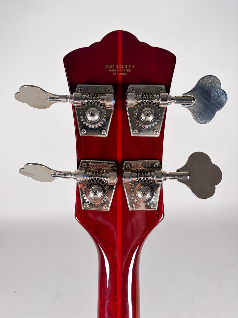 2014 Guild Newark St. Collection Starfire Bass Cherry Finish w/OHSC