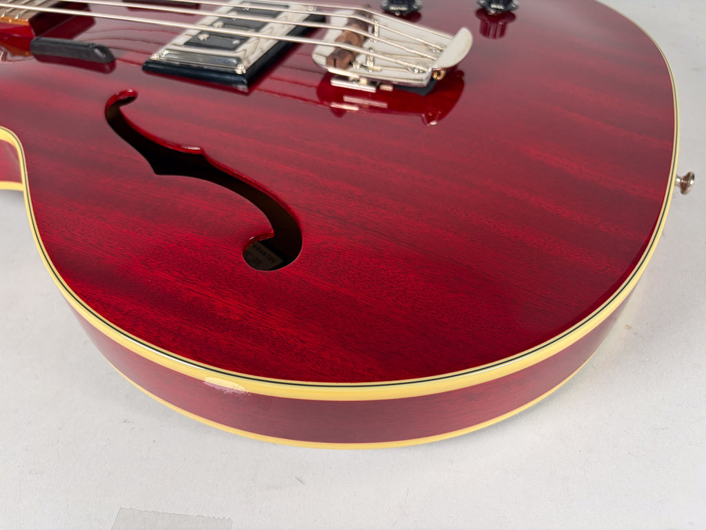 2014 Guild Newark St. Collection Starfire Bass Cherry Finish w/OHSC