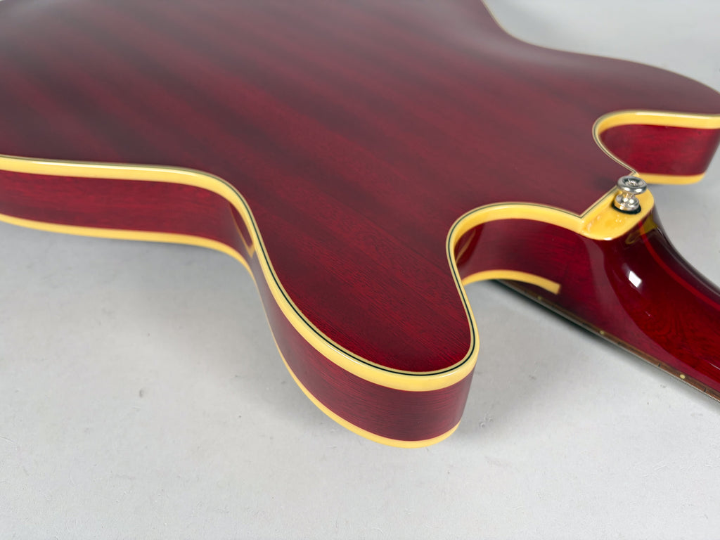 2014 Guild Newark St. Collection Starfire Bass Cherry Finish w/OHSC