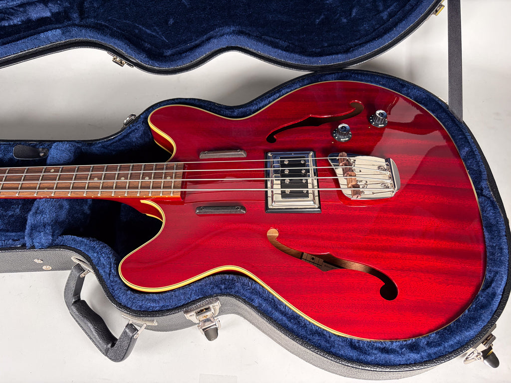 2014 Guild Newark St. Collection Starfire Bass Cherry Finish w/OHSC