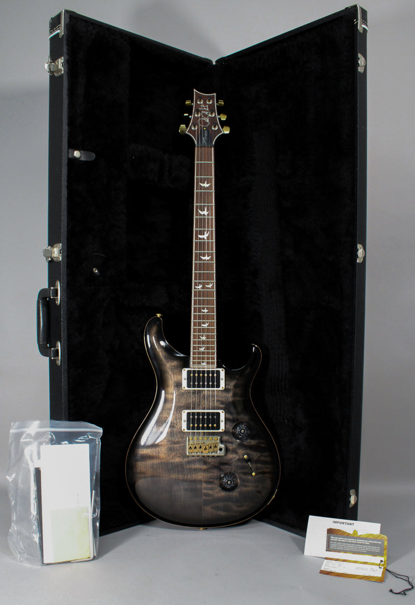 ギター PRS 30th Anniversary Custom24 Gray Black 2014 PRS 30th Anniversary Custom 24 Charcoal Burst w/OHSC