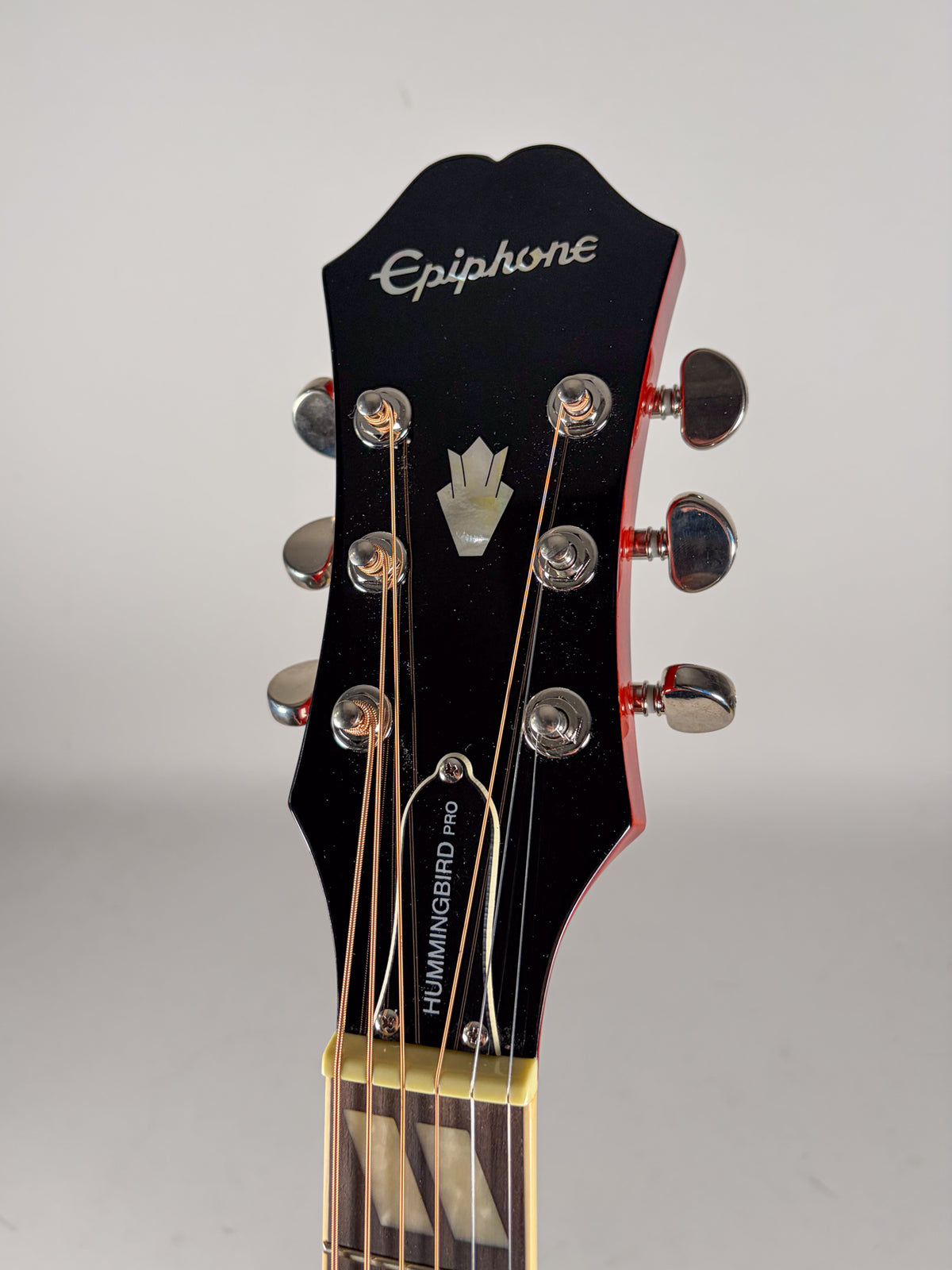 Epiphone Hummingbird Pro Faded Cherry Finish w/OHSC