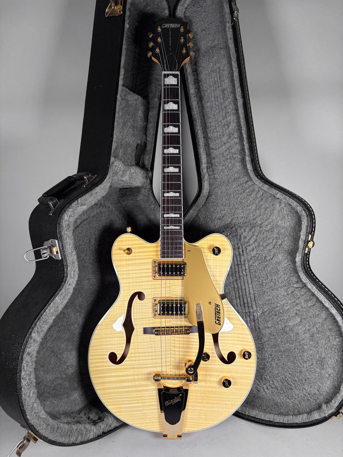 2015 Gretsch Electromatic G5422TG Hollow Body Flame Maple MIK w/OHSC