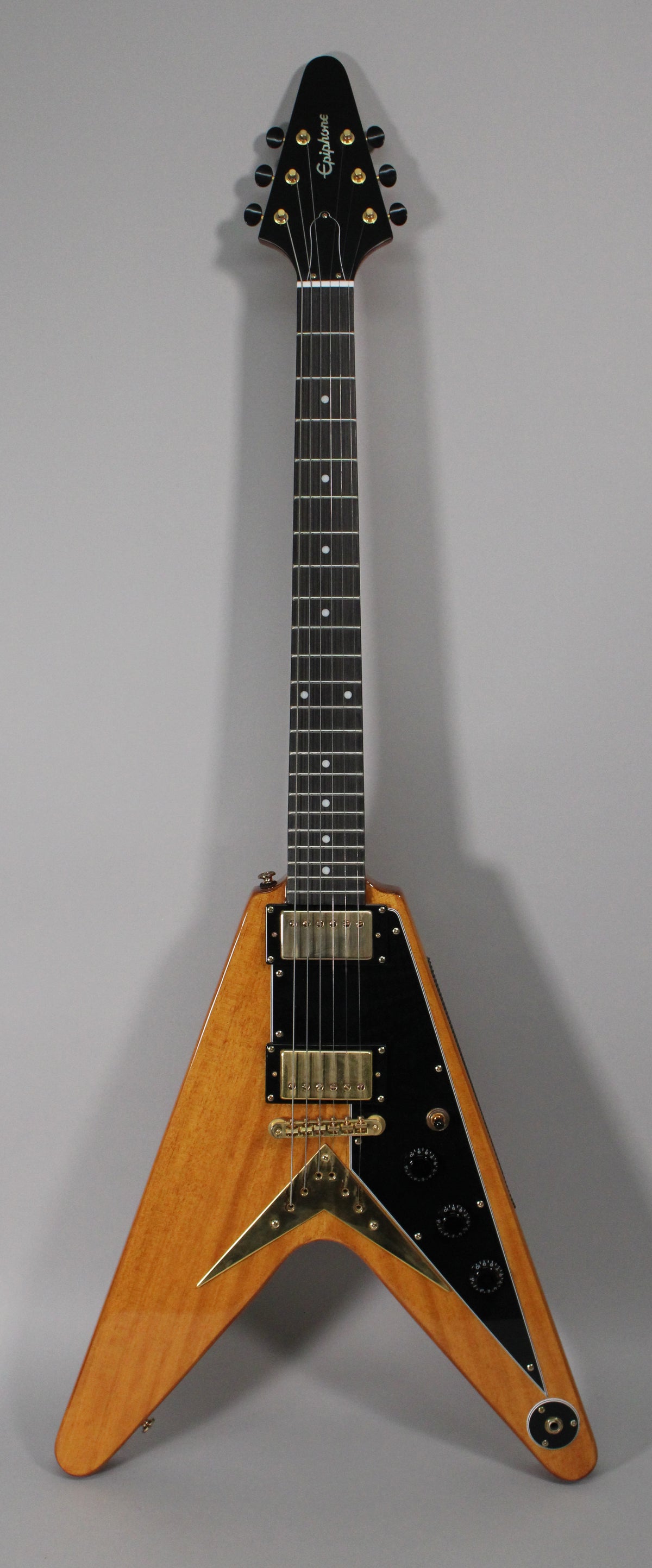 ギター Epiphone korina Flying V Limited edition 2016 Epiphone Limited Edition Korina Flying V Reissue Natural