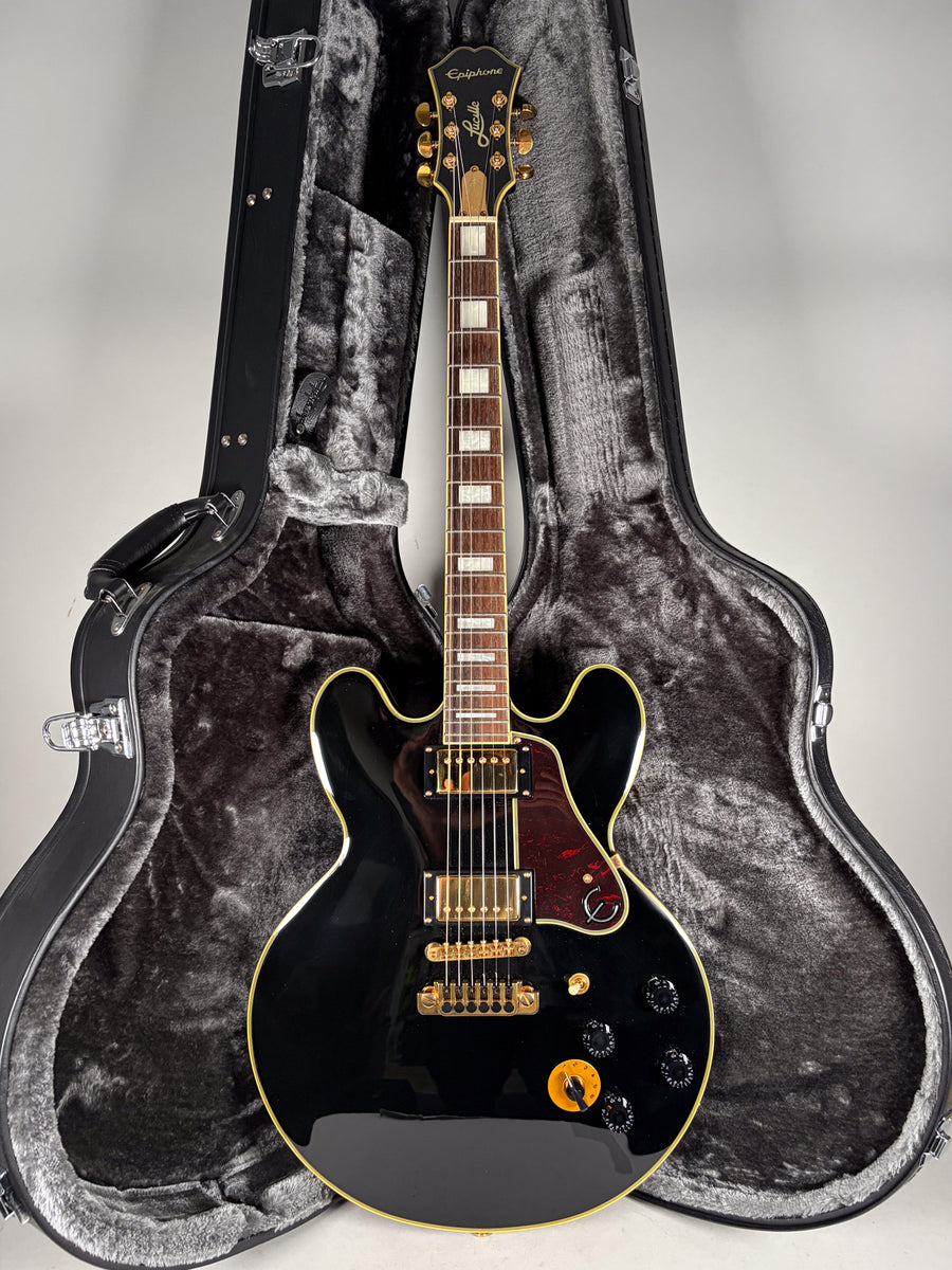 2016 Epiphone B.B. King Lucille Guitar Ebony Finish w/OHSC