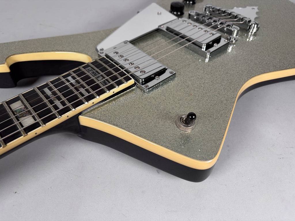 Ibanez PS120SP Paul Stanley Sig Iceman Silver Sparkle w/Gig Bag