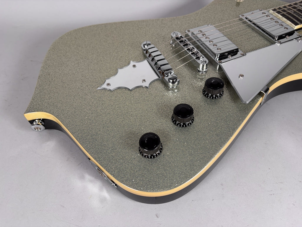 Ibanez PS120SP Paul Stanley Sig Iceman Silver Sparkle w/Gig Bag